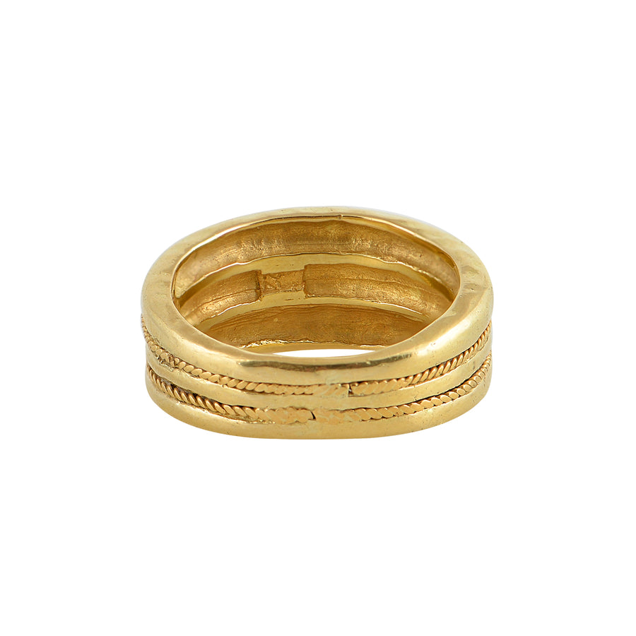 Archaic Gold Graduating Ring
