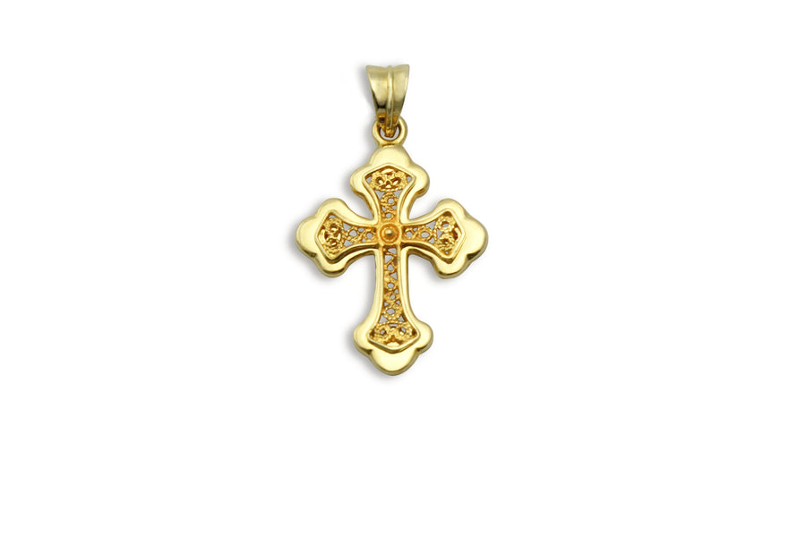 My Beloved Greek Orthodox Gold Cross