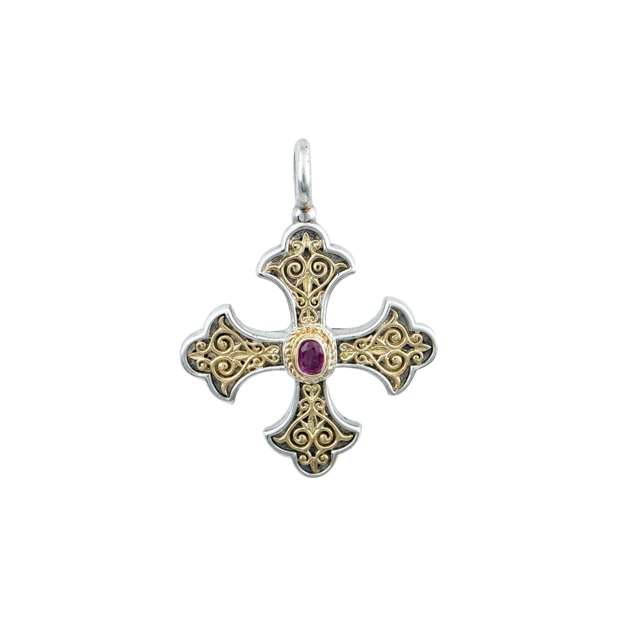 Orthodox Refinement Silver & Gold Cross