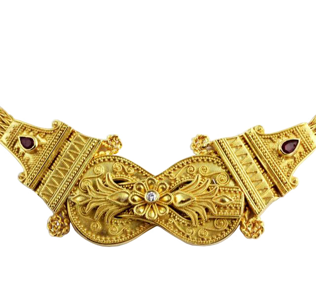 Herculean Oath Gold Necklace