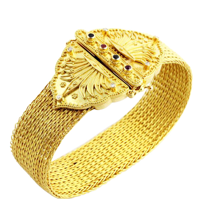 Pantheon Gold Bracelet