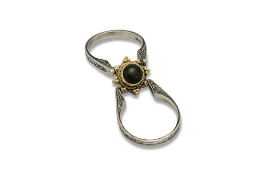 Mistress Corinth Silver & Gold Ring