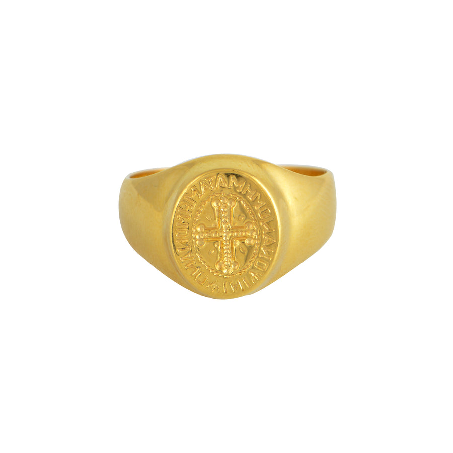 Wash-Thy-Sins Gold Ring