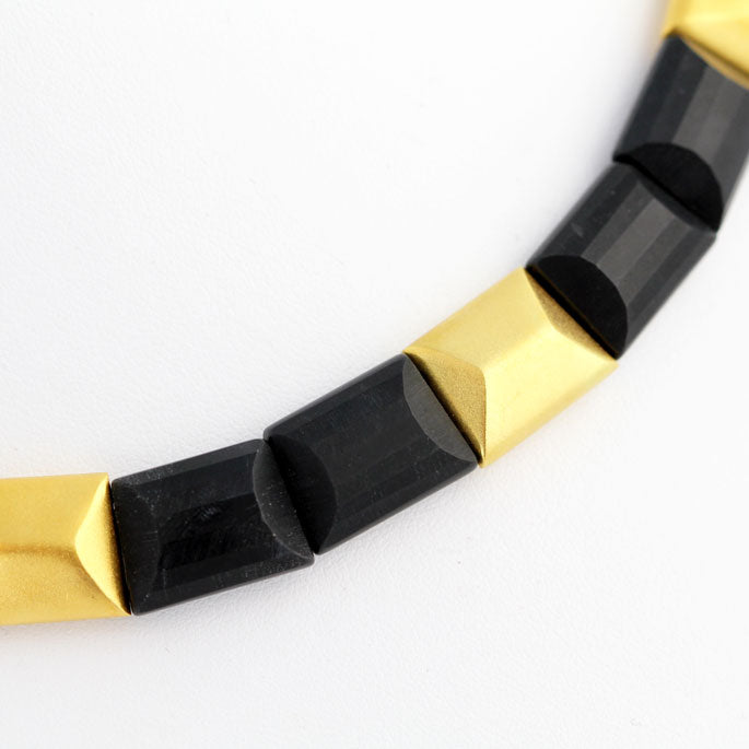 SV6790n Gold & Onyx Necklace _3