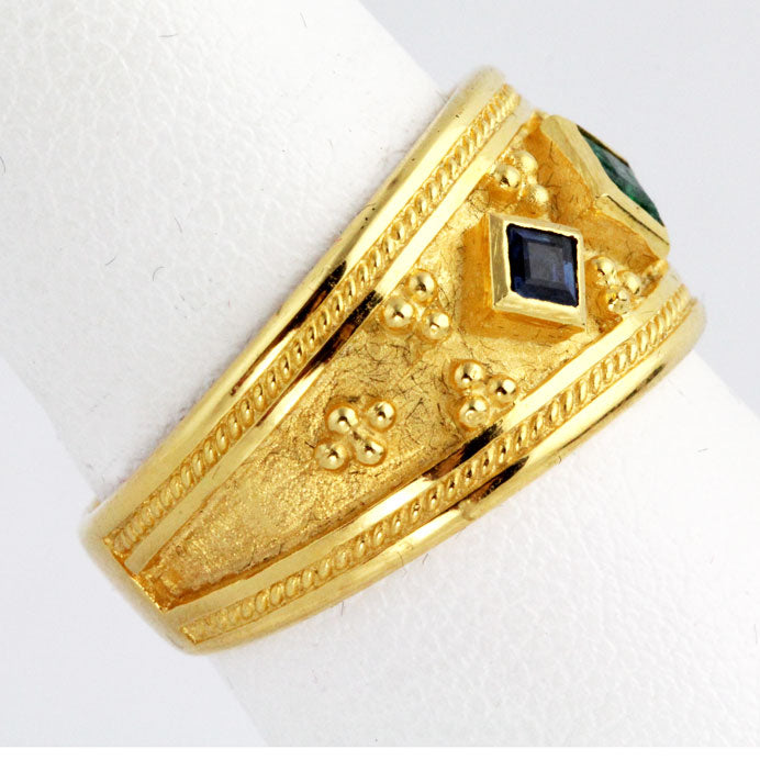 AG0013r Gold Byzantine Ring _3