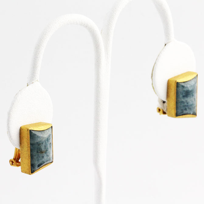 SV6551e Gold & Aquamarine Earrings_2