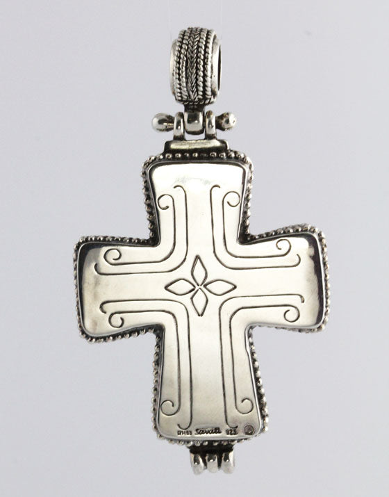 SV0063c Silver Cross of the Mother of God _4