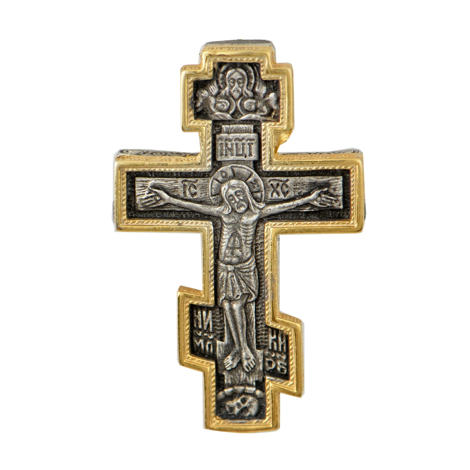 Orthodox Unfolding Cross Handmade Greek Jewelry Melikos - Main Image