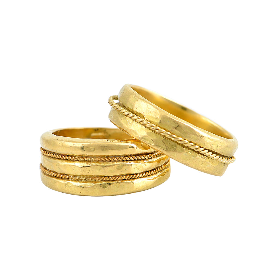 Archaic Gold Double Band
