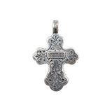 Calypso Byzantine Silver & Gold Ruby Cross