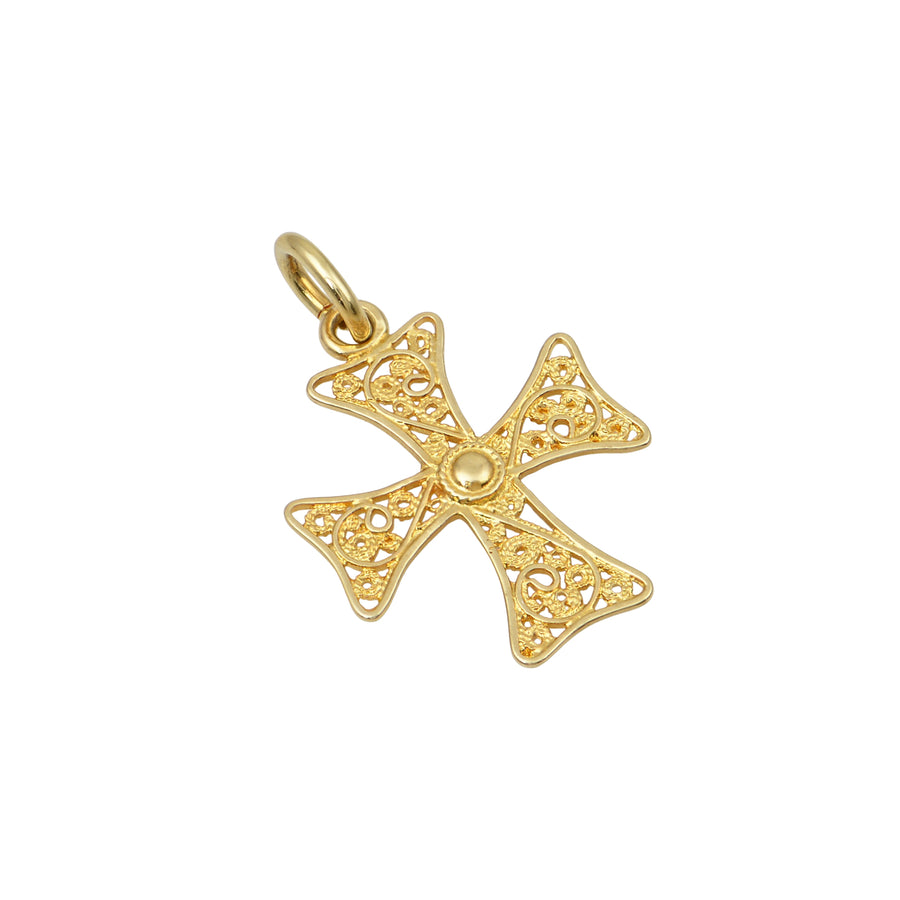 Efsevia Filigree Gold Cross