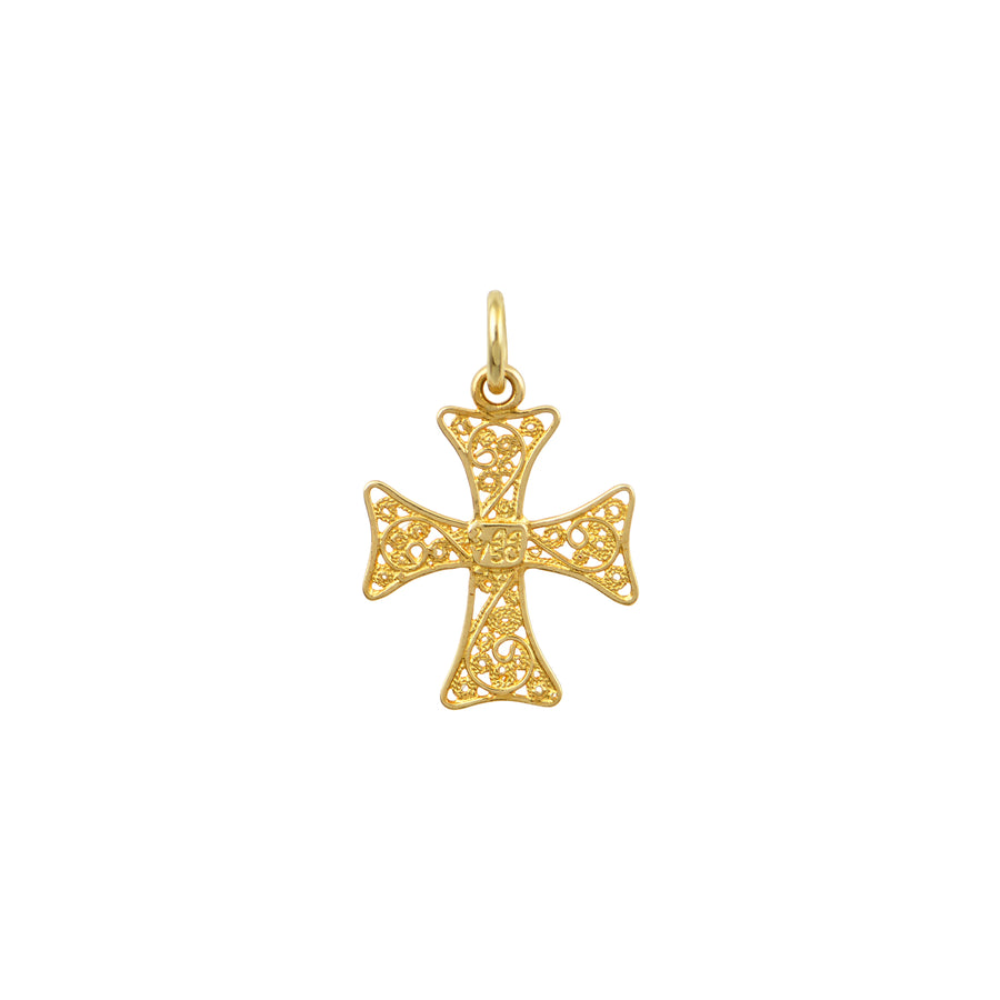 Efsevia Filigree Gold Cross