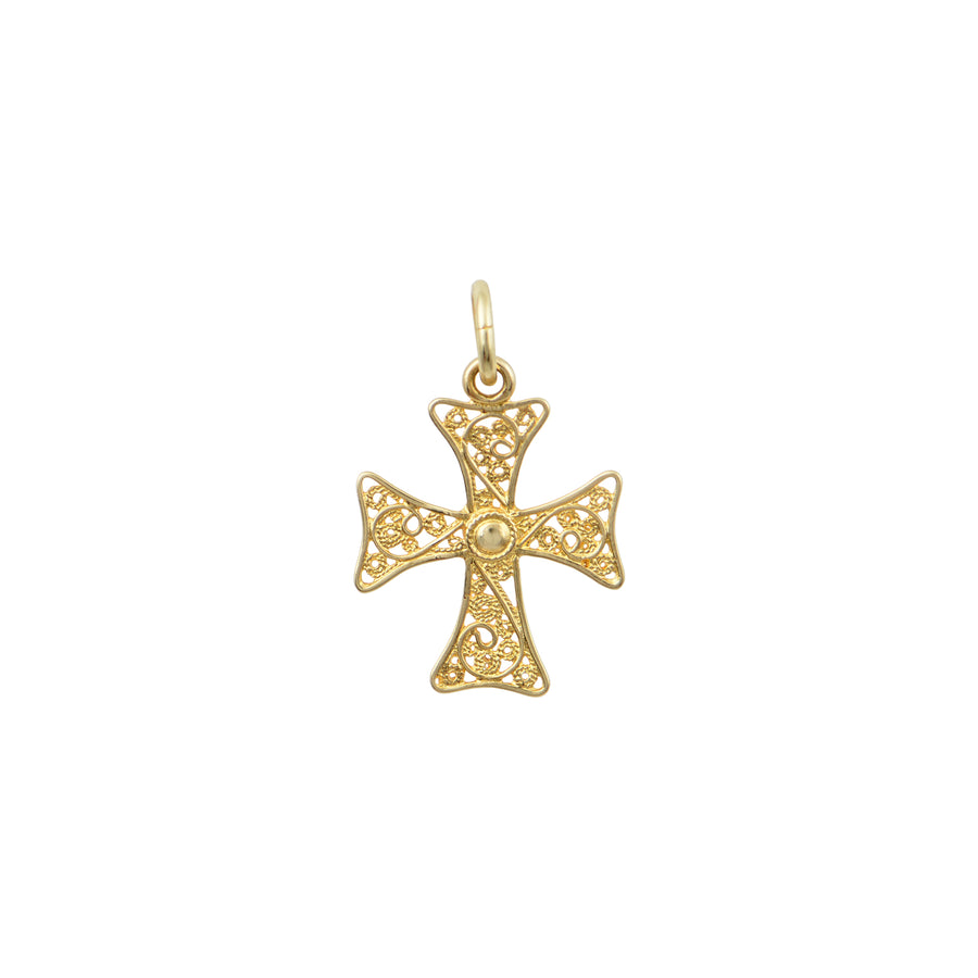Efsevia Filigree Gold Cross
