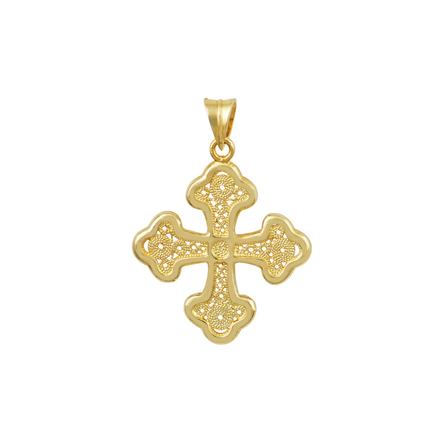 Ekaterini Greek Orthodox Gold Cross