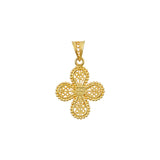 Eleni Gold Filigree Diamond Cross