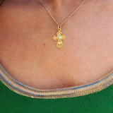 Gregoria Greek Orthodox Gold Cross