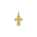 Gregoria Greek Orthodox Gold Cross