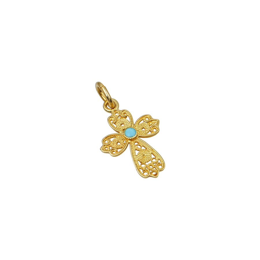 Gregoria Greek Orthodox Gold Cross