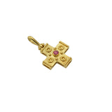 Isorropia Ruby Gold Cross