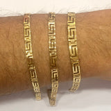 Theseus Meander Gold Bracelet