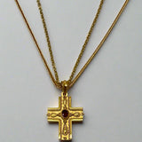 Empress Theo Gold Byzantine Cross