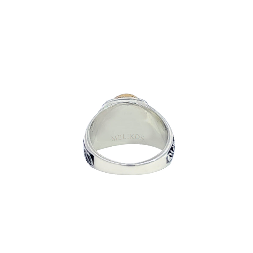 Wash-Thy-Sins Silver & Gold Ring