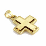 Psalm 27:1 Gold Cross