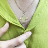 James 1:3 Latin Gold Cross