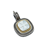 "Jesus Christ Victorious" MOP Pendant