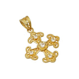 Kassianí Diamonds Greek Orthodox Gold Cross