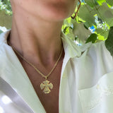 Matthew 5:14 Gold Cross