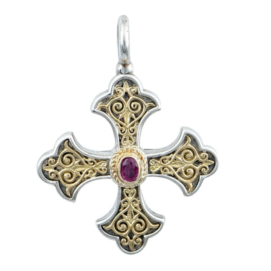 Orthodox Refinement Silver & Gold Cross