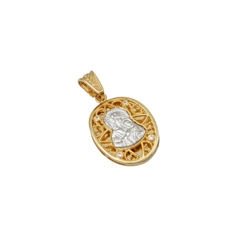 Panagia To Astron Gold Pendant