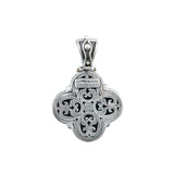 Polymnia Byzantine Silver & Gold Cross
