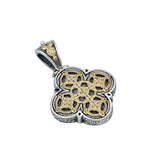 Polymnia Byzantine Silver & Gold Cross