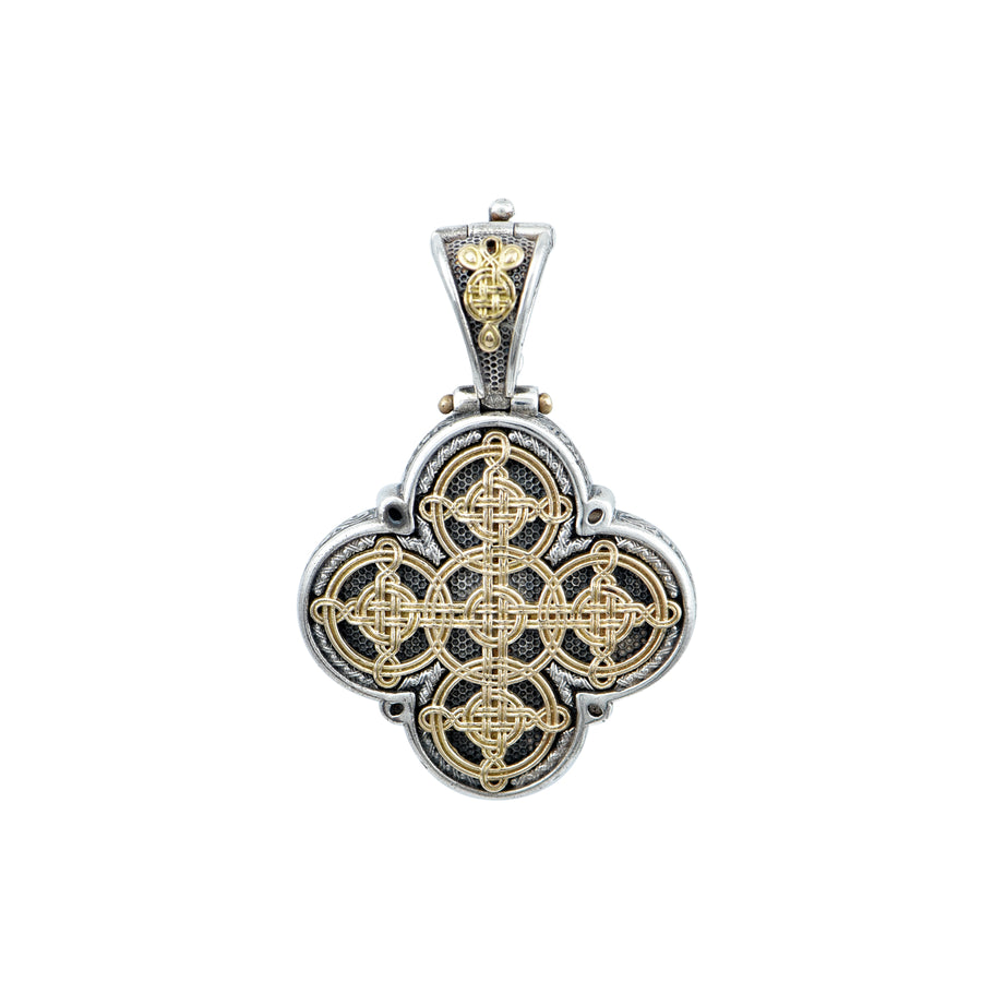 Polymnia Silver & Gold Cross