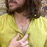 Power Ephesians 3:17 Gold Cross
