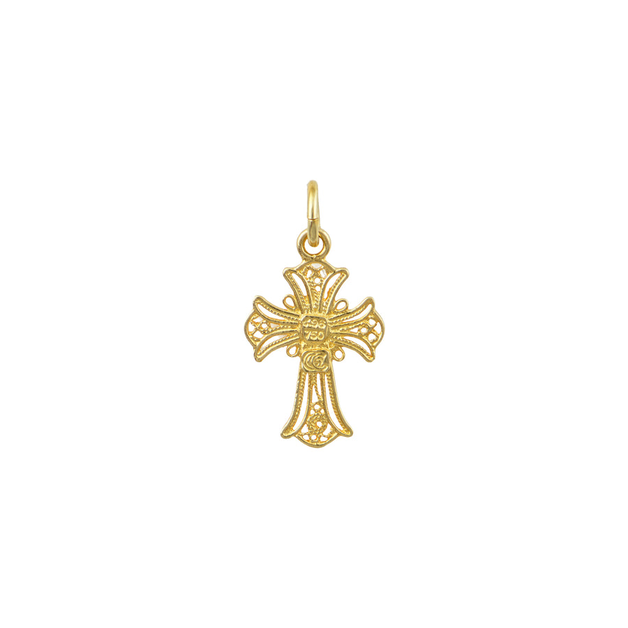 Prokopia Greek Orthodox Gold Cross