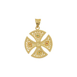 Shield of Faith Byzantine Gold Cross