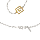 Silver Ancient Greek Elements Necklace