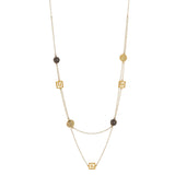 Silver Ancient Greek Elements Necklace