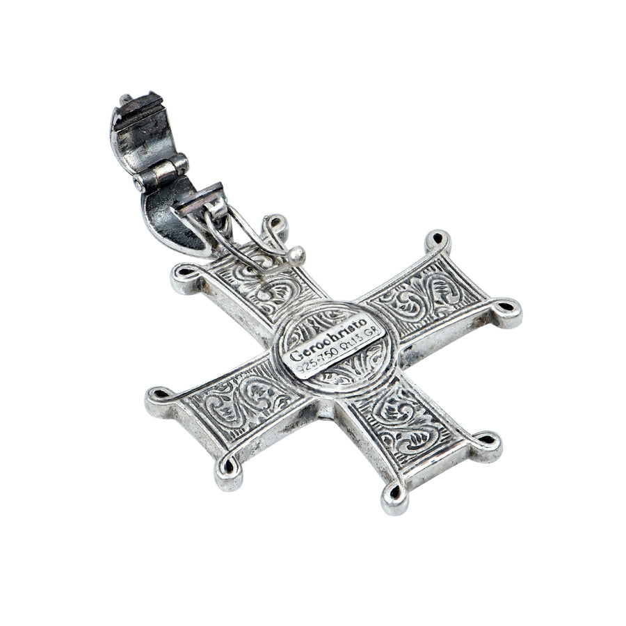 Silver & Gold Byzantine Cross