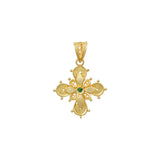 Theodoti Greek Orthodox Gold Cross