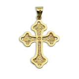 Young Heart Greek Orthodox Gold Cross