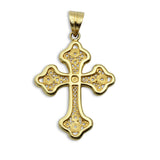 Young Heart Greek Orthodox Gold Cross