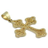 Young Heart Greek Orthodox Gold Cross