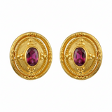 Empress Irene Byzantine Gold Earrings