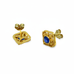 Empress Eudocia Earrings with Sapphires - Version 3