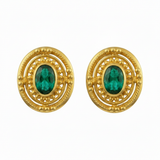 Empress Fabia Emerald Frontal Enhanced Gold