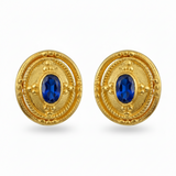 Empress Irene Byzantine Gold Earrings